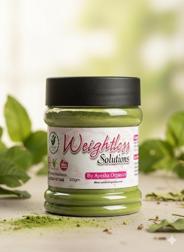 Ayesha Organics Weight Loss Solutions – Natural Herbal Supplement for Healthy Weight Management