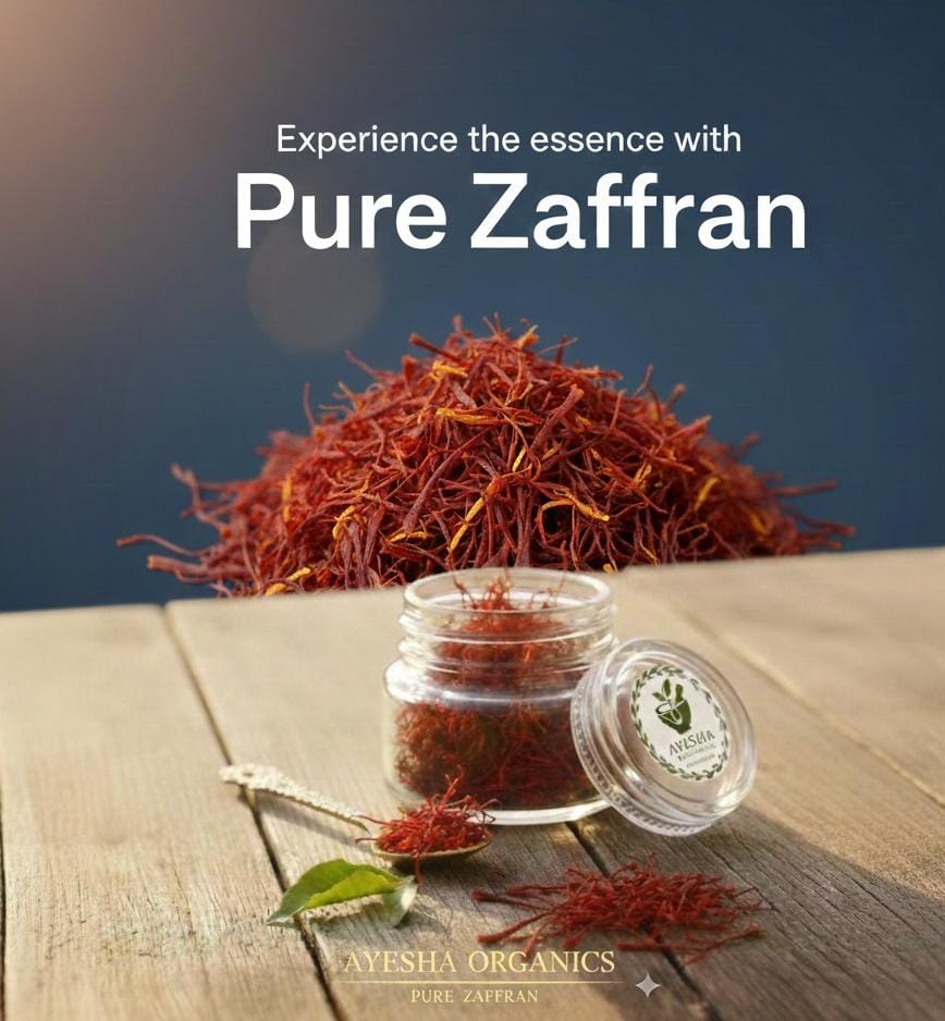 100% Pure Zafran Saffron Kesar - Premium Quality Threads