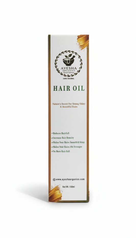 Best Organic Hair Oil in Pakistan-Ayesha Organic